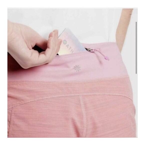 Athleta Run With It Pink Short 3.5" size 2X - Picture 3 of 15
